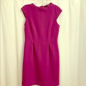 Ann Taylor Fuchsia Dress